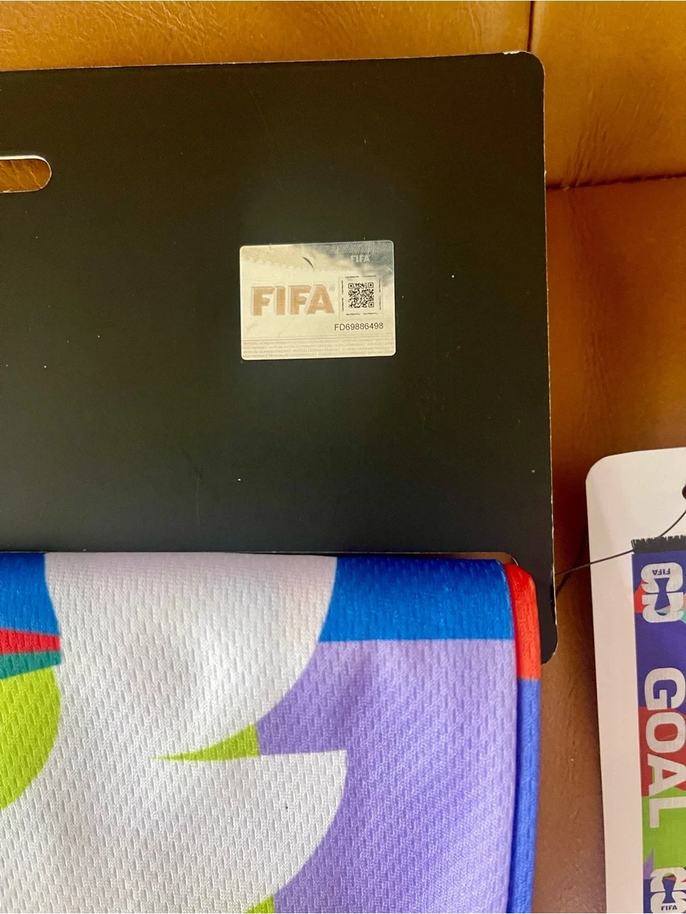 FIFA World Cup Scarf with Black Fringe
